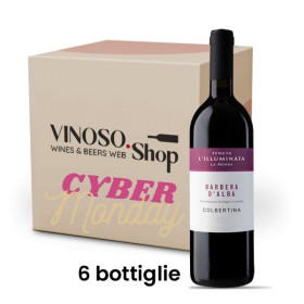 Barbera d'Alba Doc CyberMonday 6 bt Barbera Colbertina 2021 Tenuta L’Illuminata 0,750 L