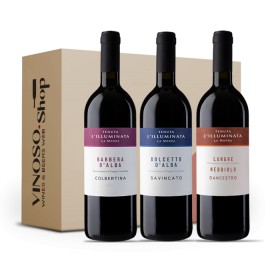3 BOTTIGLIE DI ROSSO ITALIANO Discovering the wines of Langa Tenuta L’Illuminata 0.750 L