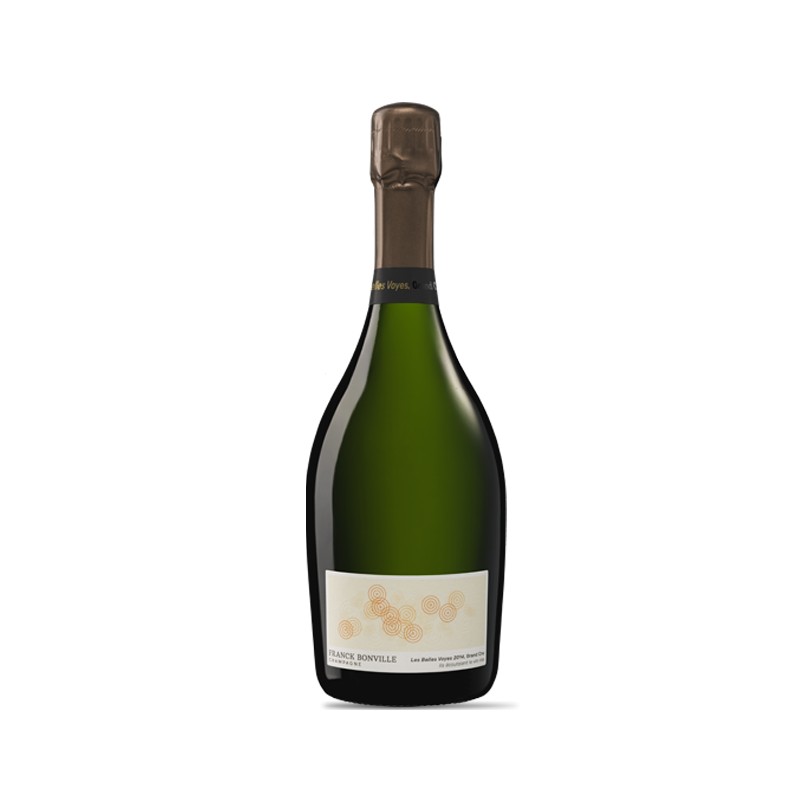 Boucle clip Champagne paillette or F Bramli