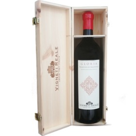 Primitivo di Manduria Doc Gloria Jéroboam Wooden Box 2021 Vigneti Reale 3 L