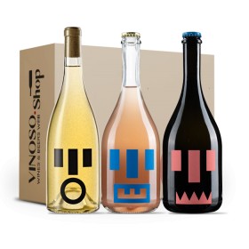 3 BOTTIGLIE DI VINO BIOLOGICO Monstrous Biological Experience Monster's Wine Tavignano 0.750 L