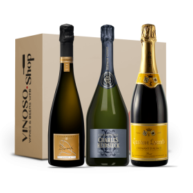 Tasting Box 3 Bottles – French Brut Sparkling: 3 Selected Cuvées