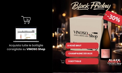 Offerte Champagne Black Friday: guida completa alle bollicine in sconto su Vinoso.Shop