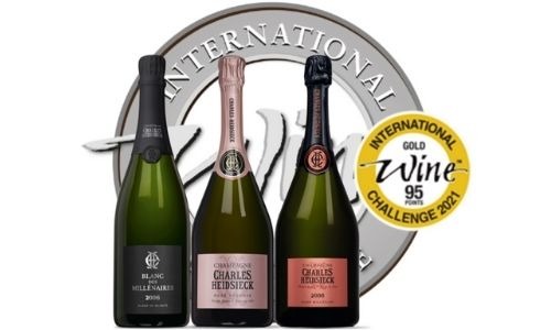 IWC 2021: grandi riconoscimenti per lo Champagne Charles Heidsieck