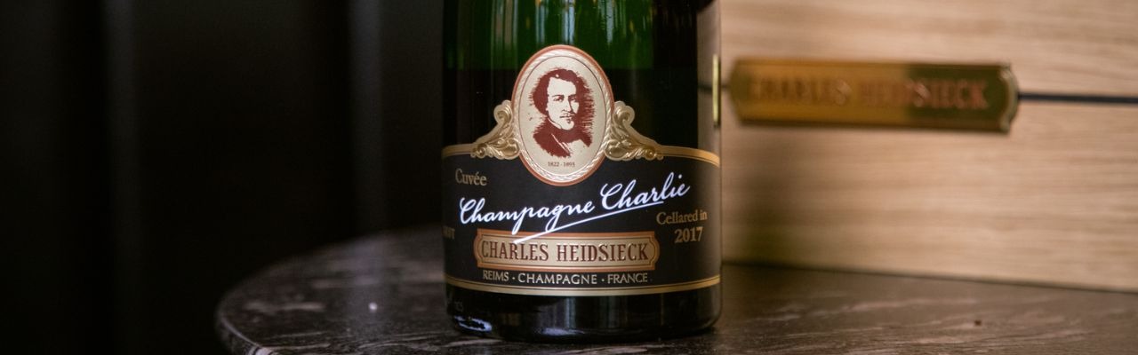 The Cuvée Champagne Charlie travels by boat for the 200th anniversary of Charles Heidsieck