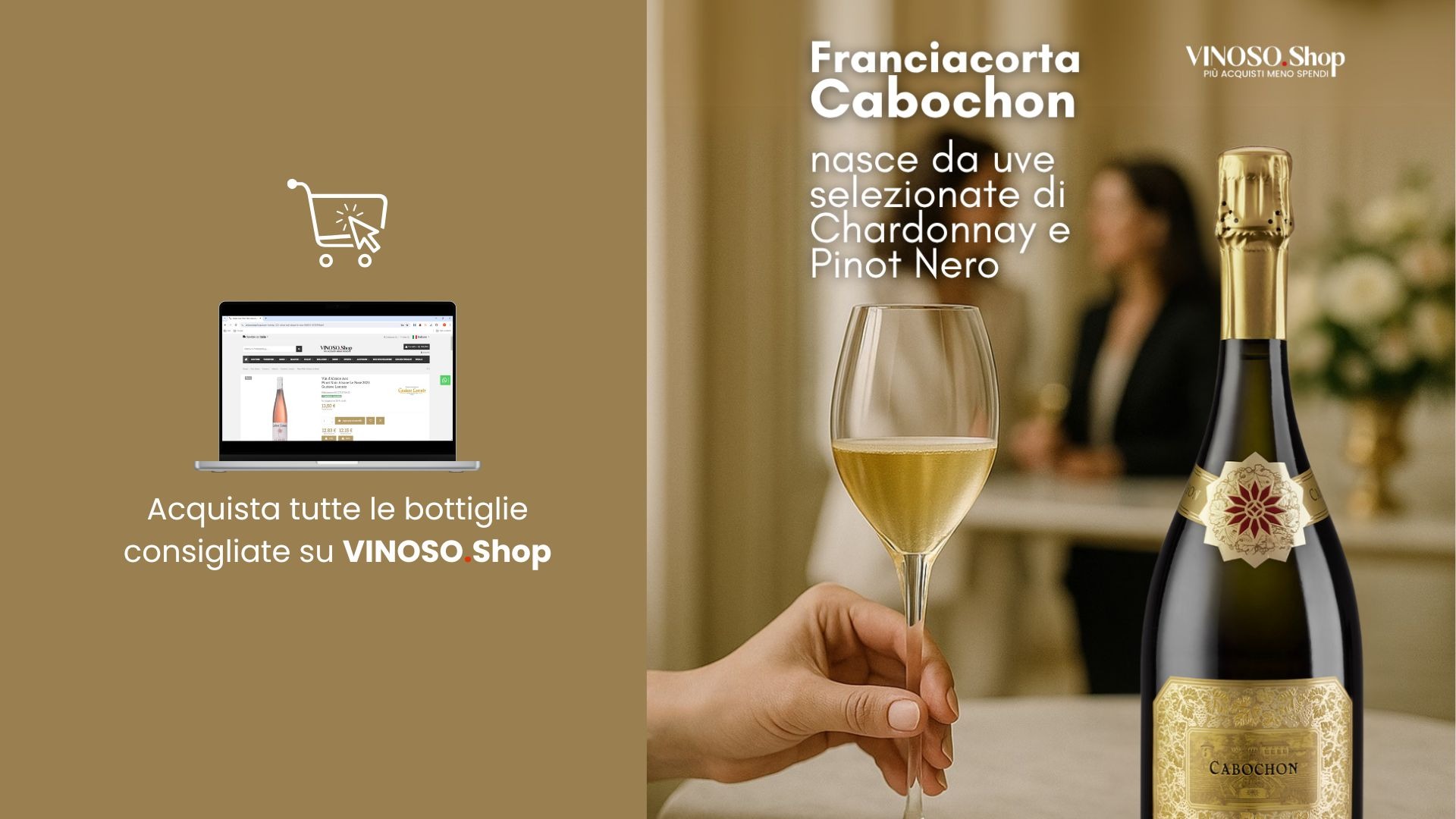 Franciacorta Cabochon: un’eccellenza da scoprire on line e degustare a casa