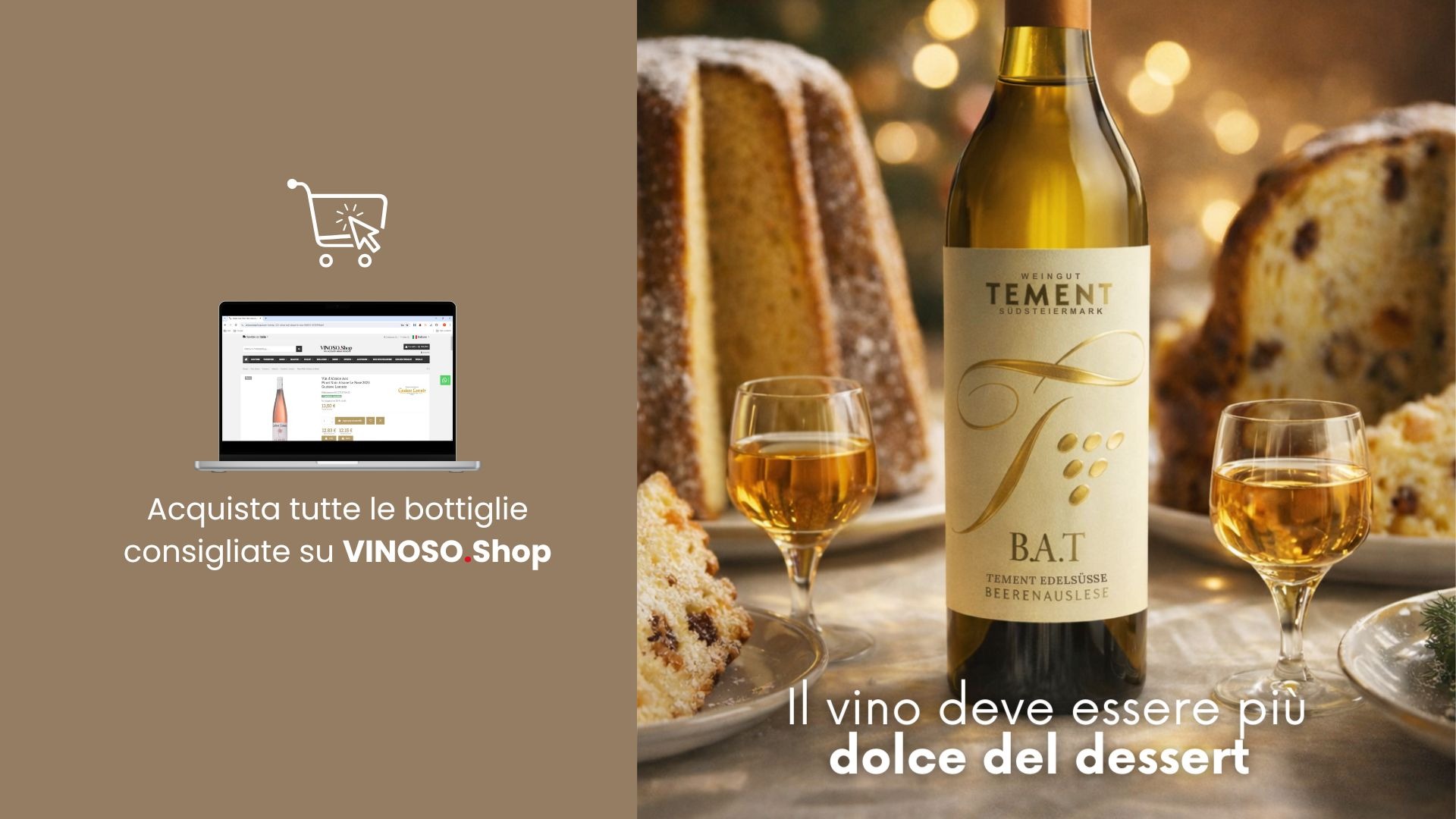 Wine for Desserts: The Complete Guide to Sweet Wines for Pandoro, Panettone and Dessert